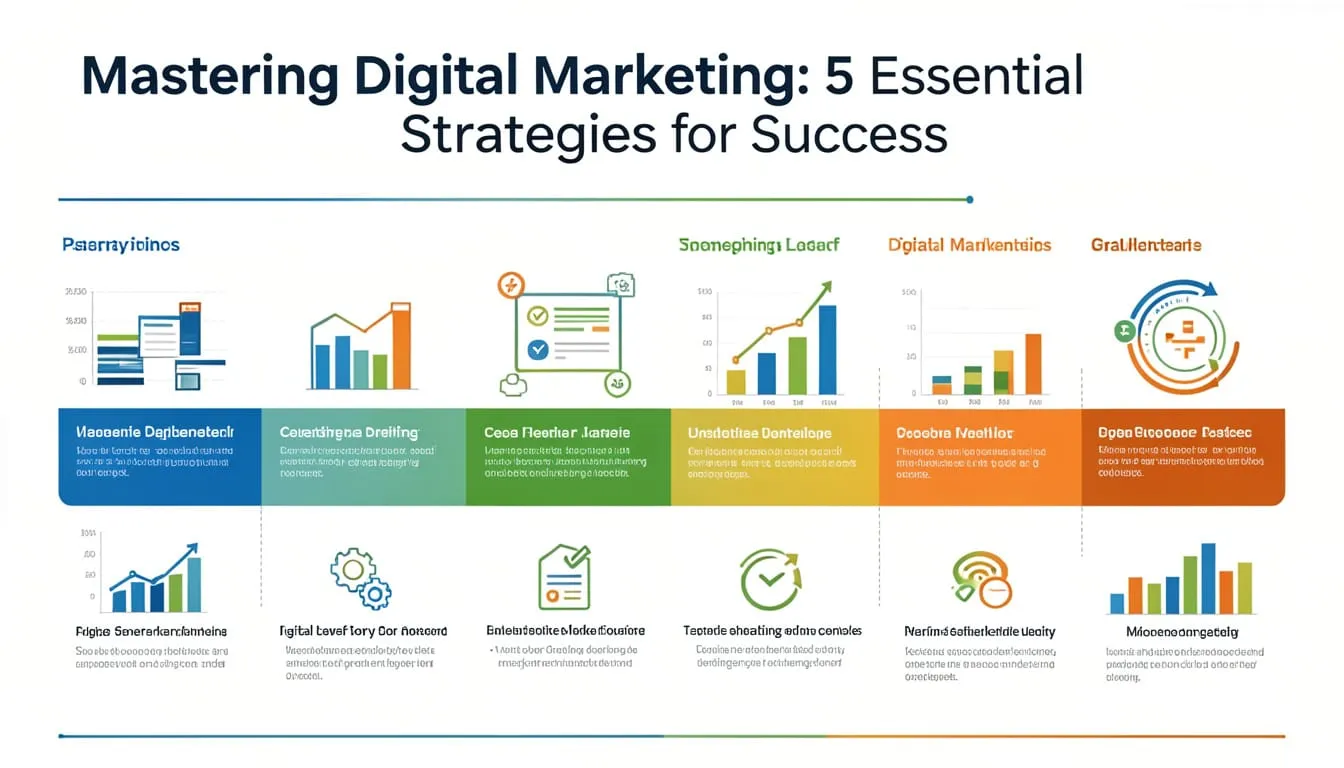 Mastering Digital Marketing 5 Essential Strategies for Success Mastering Digital Marketing: 5 Essential Strategies for Success